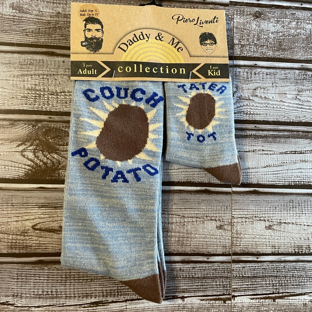 ❤️Daddy & Me Socks- NWT